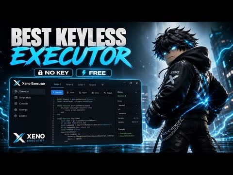[NOKEY] Xeno Executor - The Best Free Keyless Executor For Roblox in 2026 | 100% UNC! Pc/Mobile