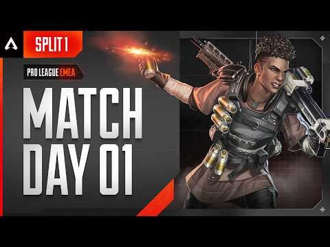ALGS Year 6 Split 1 Pro League | Match Day 1 | EMEA | Group A vs B | Apex Legends