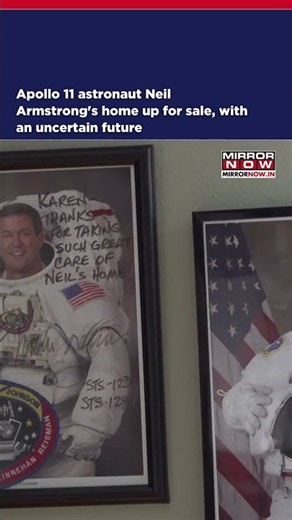 Apollo 11 Astronaut Neil Armstrong's Residence Up For Sale, With An Uncertain Future #shorts