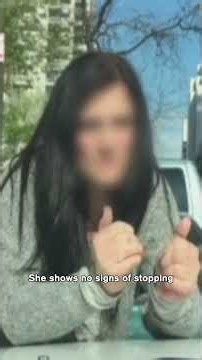 Drum Solo? Woman Slams Car Hood in Parking Spot Meltdown | Neighborhood Wars | A&E #shorts