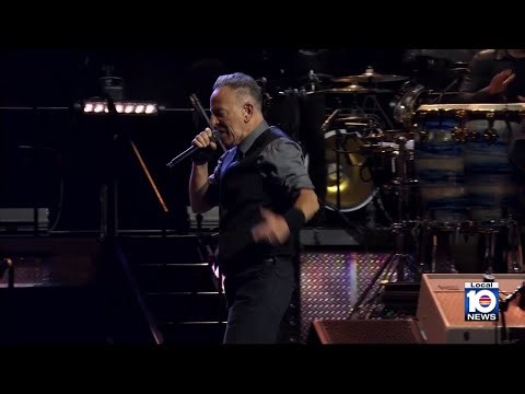 Springsteen set to rock Sunrise as fans pack arena early