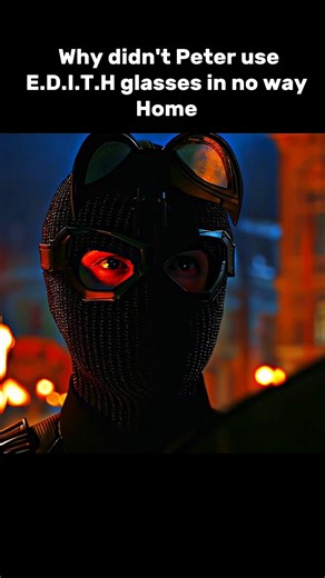 Why didn't Peter use Edith glas? #marvel #ytshorts