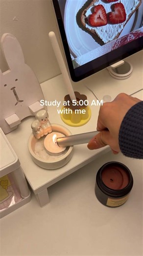 5 AM Morning Study Routine 🌅 Realistic College Day in the Life