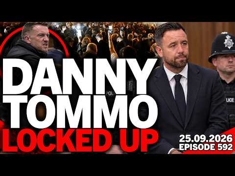 🚨DANNY TOMMO LOCKED UP BY DEEP STATE AS TOMMY ROBINSON EXPLODES IN COURT & PATRIOT PLATFORM PROTEST