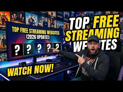 🔥 BEST FREE Streaming Websites 2026