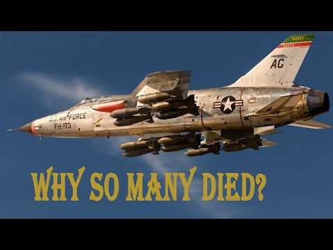 The F-105 Thunderchief Fighter Jet: Brutal Engine in the Vietnam Sky!