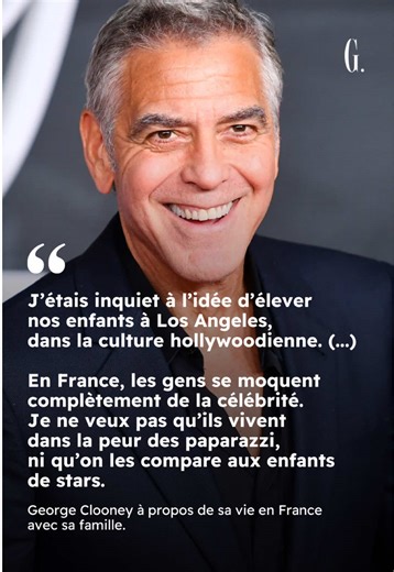 Une page se tourne pour George Clooney ! ❤️ Amoureux de la France depuis plusieurs années, l’acteur oscarisé a définitivement posé ses valises dans l’Hexagone. Installé à Brignoles, dans le Var, avec son épouse Amal et leurs jumeaux, Ella et Alexander, le couple menait déjà une vie discrète sous le soleil du Sud #hollywood #georgeclooney #nespresso