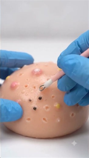 Tool vs Squishy Nose | Satisfying Blackhead Popping ASMR #shorts