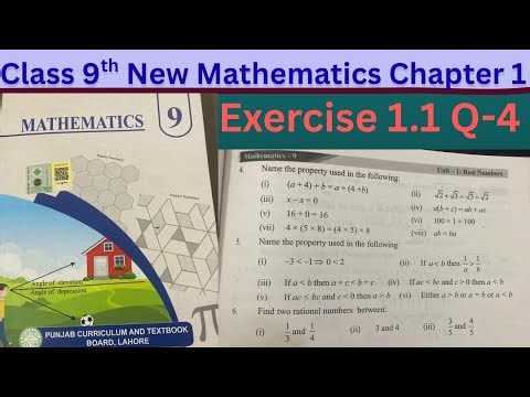 9th new maths ch1 exercise 1.1 Q4 | Class 9th mathematics chapter 1 Ex 1.1 Q 4