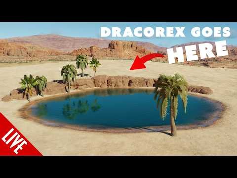 🔲 The Drought Is (Almost) Over! Let’s Build a DRACOREX DESERT OASIS in Jurassic World Evolution 3