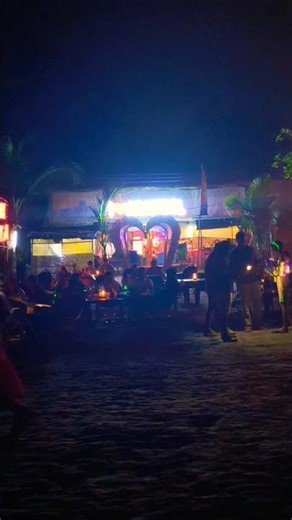 Arambol beach at Night | Goa | #beachparty #russianbeach #party #travel #arambolbeach #dance #shorts