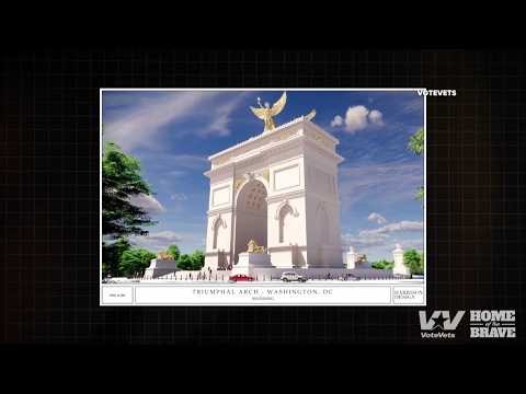 Trump says proposed 'Triumphal Arch' will double as military complex