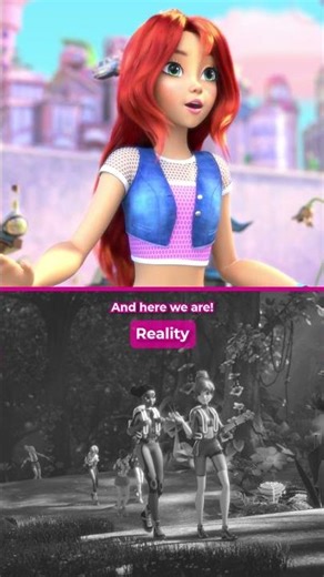 Expectation: fairy vibes ✨ Reality: zero sparkle detected! #shorts | Winx Club: The Magic is Back