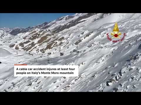 Cable car crash in Italy injures four, strands dozens | REUTERS