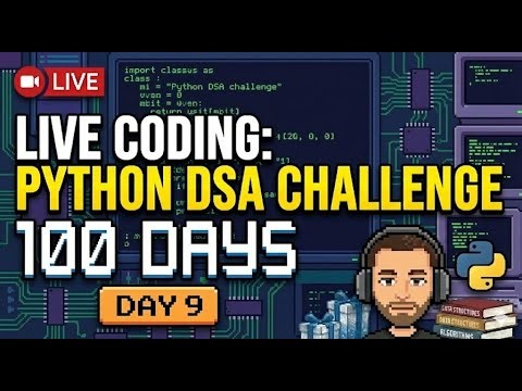 Day 9 | Array Prefix Sum and Frequency🚀DSA Problem Solving in Python | 100 Days DSA Challenge 🐍