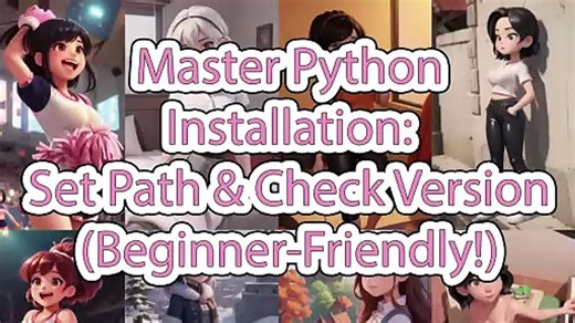 How to Install Python, Set PATH, and Check Version on Windows