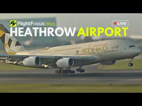 Heathrow Airport Live - Sunday 3rd May 2026