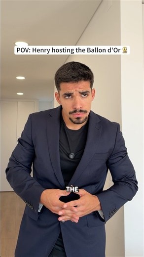 Henry Hosting the Ballon d'Or 😭💀