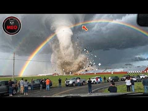 Real-Life Shocking Moments Caught on CCTV | Incredible Moments Filmed Before Disaster!