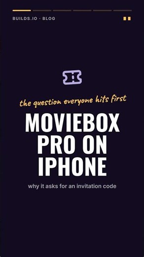 MovieBox Pro on iPhone — the invitation code, explained
