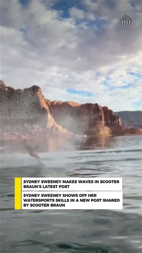 Sydney Sweeney Shows Off Watersports Skills