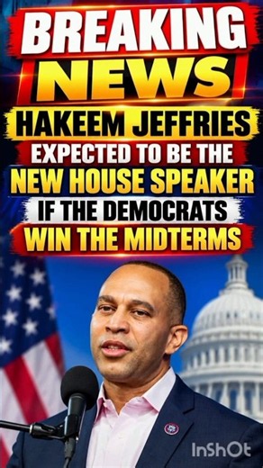🚨 Hakeem Jeffries Could Become House Speaker If Democrats Win the Midterms! 🇺🇸