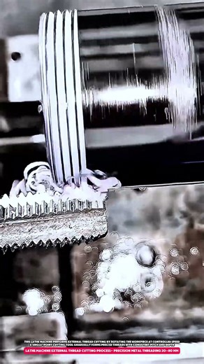 lathe machine external thread cutting process - precision metal threading 20–80 mm