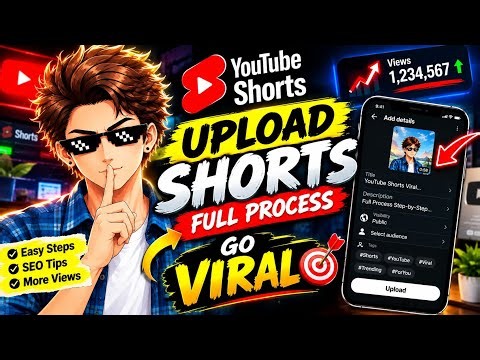 How to Upload YouTube Shorts Like a Pro & Get Millions of Views 🔥