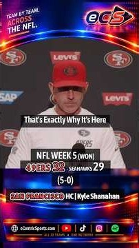 Kyle Shanahan on San Francisco's Week 5 Win vs. Seahawks | That's Exactly Why It's Here