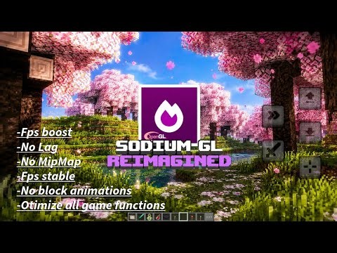 SODIUM GL FOR MINECRAFT PE 1.26+ | 120+ FPS BOOST 🥶📈📈