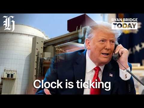 Clock is ticking on Trump's ultimatum to Iran | Ryan Bridge TODAY