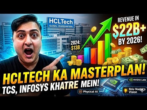TCS & Infosys In Danger? ⚠️ HCLTech's $15 Billion Masterplan Explained!