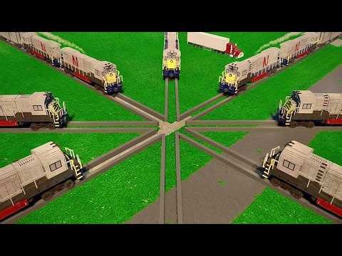 A Lot of TRAIN vs TRAIN Crashes - Teardown