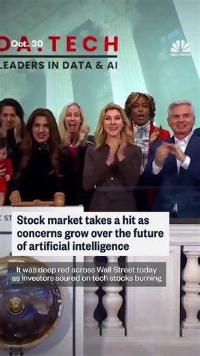 As investors worry about massive spending on the A.I. buildout paying off, earnings reports drove markets down. NBC News’ Brian Cheung reports on what happened on Wall St. and the hack on crypto exchange Binance.
