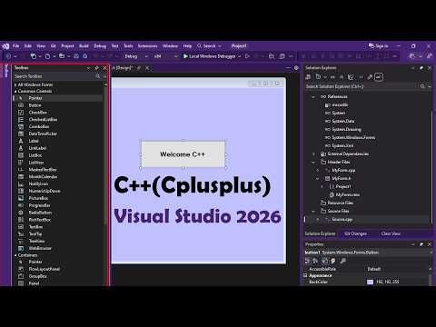 Visual Studio 2026: Learn C++ the Easy Way (Like C# & VB.NET) Without errors