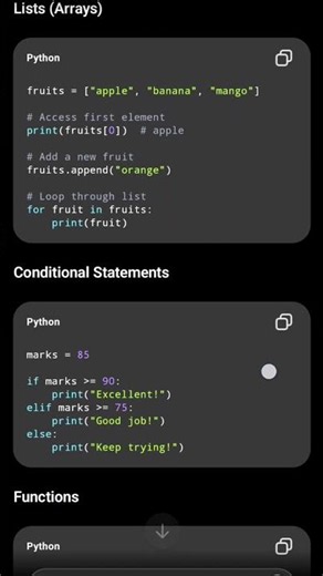 python programming language biggner😎💯#python #code#
