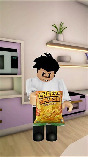 Little Bacon Hair ate all the chips in Roblox