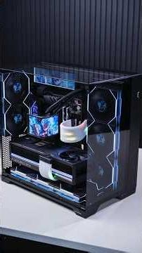 The Ultimate 9950X3D2 Build! X870E HERO + RTX 5090 + Lian Li Vision Compact😱 #gaming #pcbuild #amd