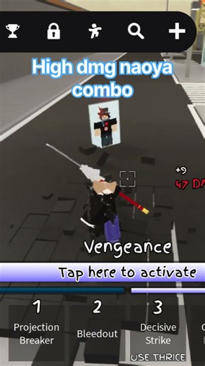 High dmg naoya combo #roblox #jjs #jujutsukaisen #jujutsushenanigans #jjk #jjscombo