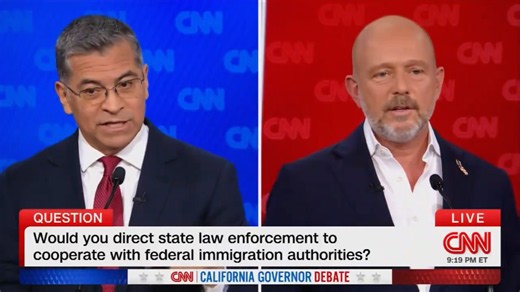Hilton, Becerra clash over immigration in heated CNN governor debate