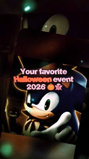Saturday !!! Choose your fav event ! (Halloween 2026 🎃👻) #sonicspeedsimulator #sonic #big #amy