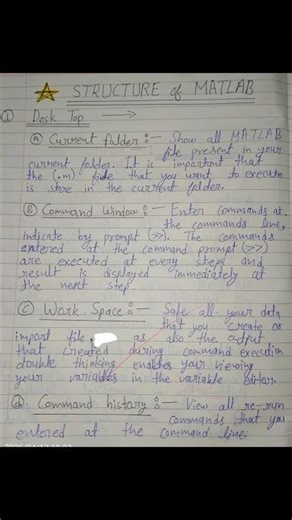 Structure of MATLAB.