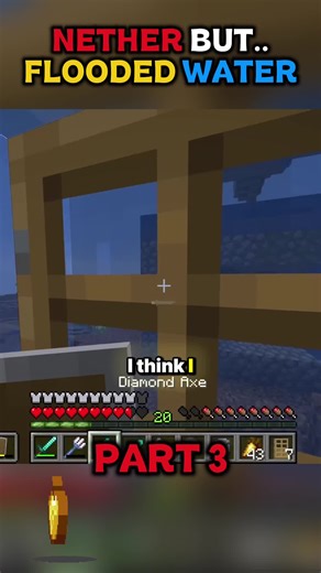 Minecraft Nether Water: Building a Base - Part 3