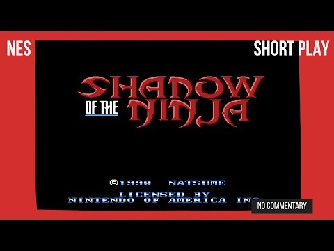 Shadow of the Ninja - NES - No Commentary