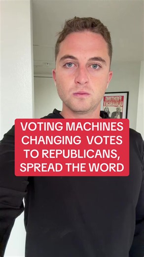 Many are reporting this glitch. Make sure your vote is selected accurately.