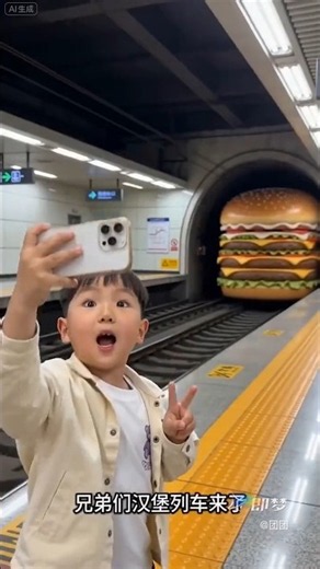 Burger Train 🥹 #shorts #shortvideo #youtubeshorts