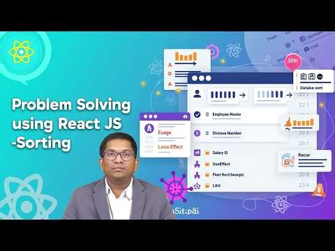 Problem Solving using React JS sorting by Dr. A. Krishna chaithanya