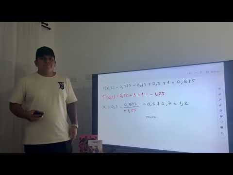 Explicacion ejercicio 2 de metodos numericos método de Newton–Raphson Samuel Ordoñez - Kevin Bolaños