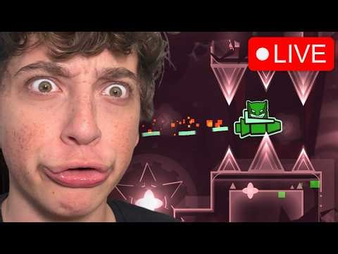 🔴I BEAT SWEATER WEATHER (100%)🔴DOING DEMONS NOW🔴GEOMETRY DASHING