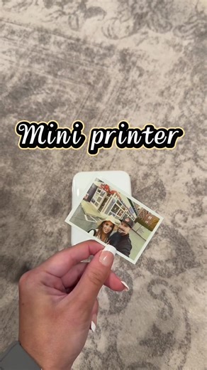 I’m impressed! This mini printer was so easy to set up and use & so much fun!! If you are a planner person this is such an awesome tool to have to customize your planner! Highly recommend!! #hprt #miniprinter #miniphotoprinter #wirelessprinter